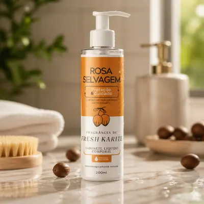 Sabonete Líquido Fresh Karité 200ml