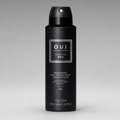 O.U.i Desodorante Antitranspirante Aerosol Iconique 001 75g/125ml oui