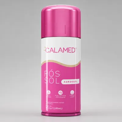 Pós-Sol Aerossol Ação Refrescante Calamed Frasco 150ml CIMED