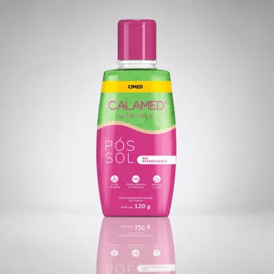 Pós-Sol Calamed Aloe Vera Gel Refrescante com 120g CIMED
