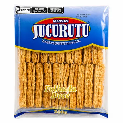 Bolacha Folhada Doce Massas Jucurutu