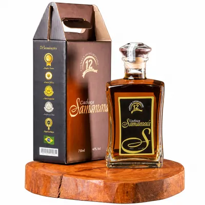 Cachaça Premium 12 Anos Samanaú
