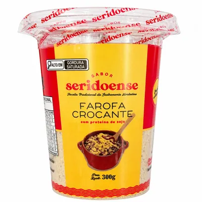 Farofa Crocante Sabor Seridoense 300g