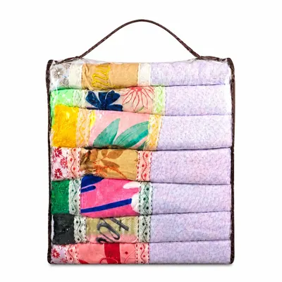 Kit Panos de Prato Bordados Semaninha 