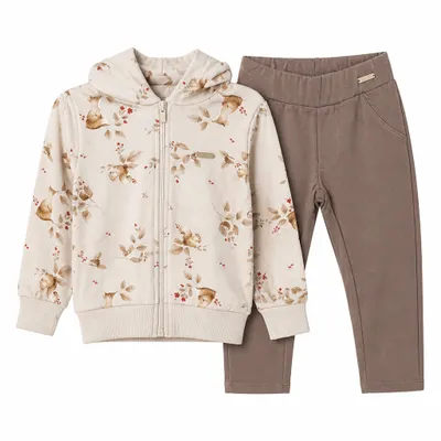 Conjunto Feminino Casual Floral