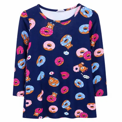 Vestido Infantil Doce Donuts