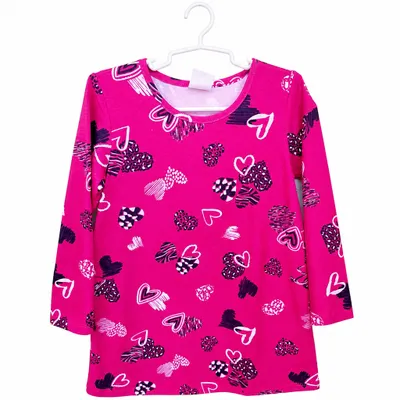 Vestido Feminino Estampa Corações