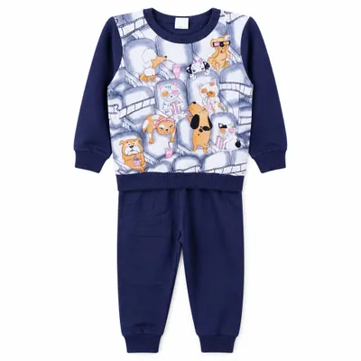 Conjunto Criança Estampado Animais