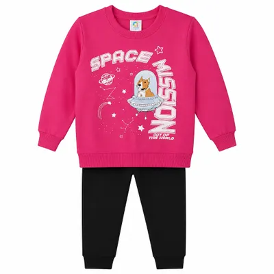 Moletom Infantil Espaço