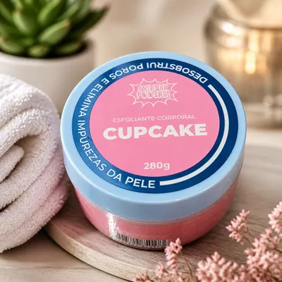 Esfoliante Corporal Cupcake Super Poderes 