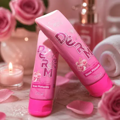 Sabonete Facial Rosa Mosqueta Soul Cosméticos 
