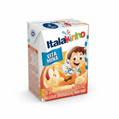 Bebida Láctea Italakinho Mix De Frutas  200ml