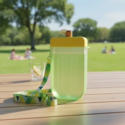 Garrafa de água picolé 