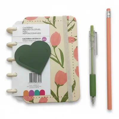 Kit tulipa verde 4 itens 