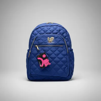 Mochila Quadriculada Azul 20L