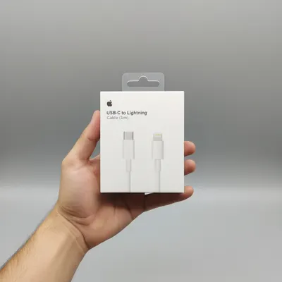 Cabo iPhone antigo USB-C para Lightning 1m