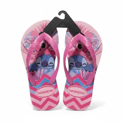 Chinelo Havaianas Infantil Stitch