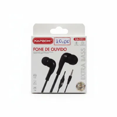 Fone de Ouvido Kapbom KA-5311