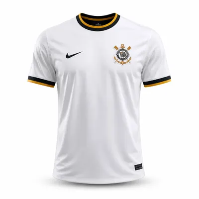 Camisa Corinthians Branca Masculina 