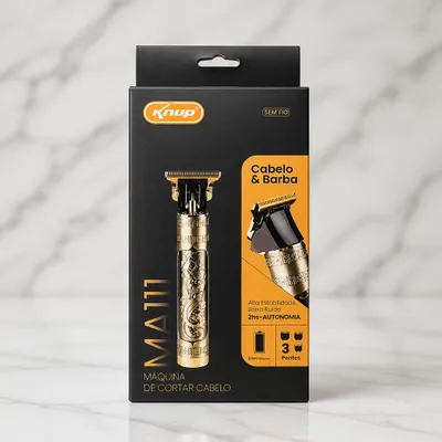 Máquina de Cortar Cabelo Knup