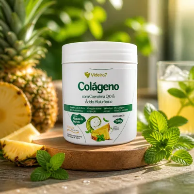 Colágeno com Q10 e Ácido Hialurônico