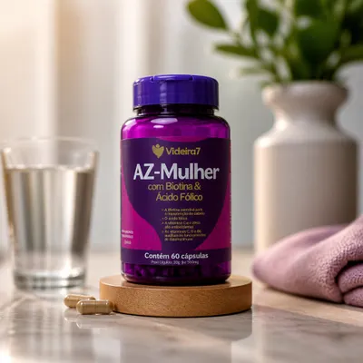AZ-Mulher Biotina e Ácido Fólico