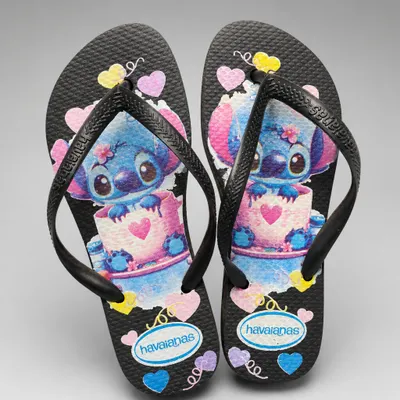Chinelo Havaianas  Stitch