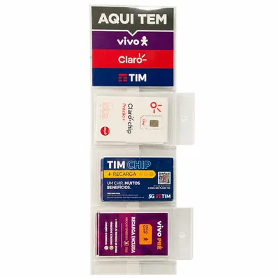 Chip Tim , Claro,Vivo SIM Card
