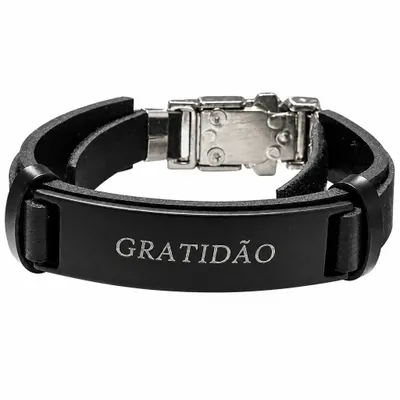 Pulseira Masculina  Preta 