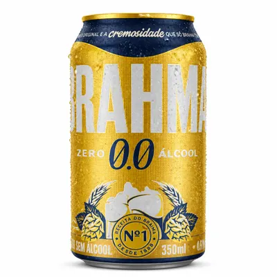 Cerveja Brahma Zero 350ml