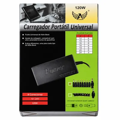 Carregador Universal para Notebook