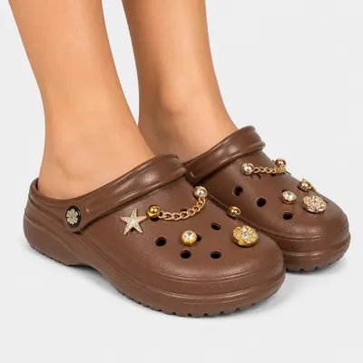 Crocs Marrom Adulto