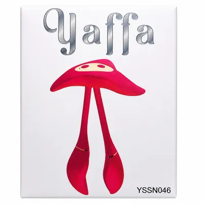 Vibrador de Casal e Ponto G Yaffa YSSN046 Recarregável - Design Ergonômico Vermelho