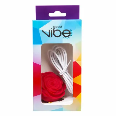 Colar Vibratório Rosa Good Vibe Toys - Pingente Discreto e Elegante Vermelho