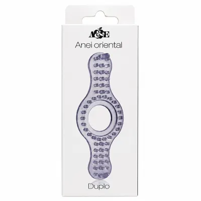 Anel Oriental Duplo Transparente – Adão & Eva