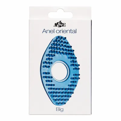 Anel Oriental Big Transparente com Cerdas – Adão & Eva   