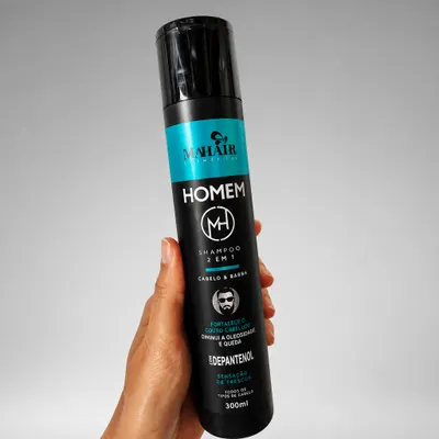 Shampoo 2 em 1 masculino 