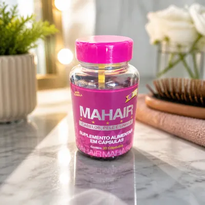 Mahair suplemento alimentar cabelos,pele e unha 
