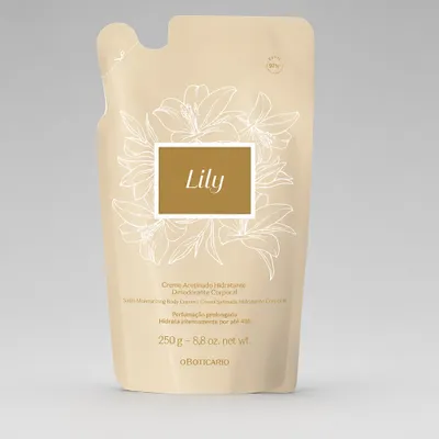 Refil Creme Acetinado Lily 250G