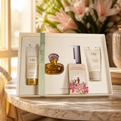 Conjunto de perfumaria Lily