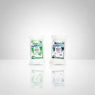 Lâminas Refrescantes Comestíveis Zero Açucar 