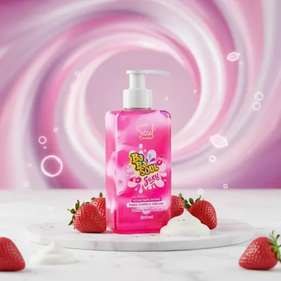 Gel beijavel p/corpo e virilha 