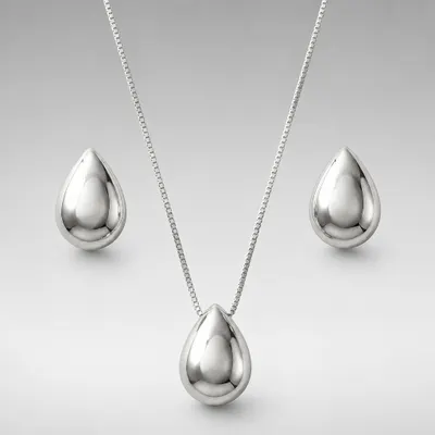 Conjunto Gota Lisa Branco