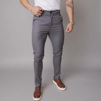 Calça alfaiataria slim 