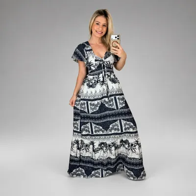 Vestido longo cristã