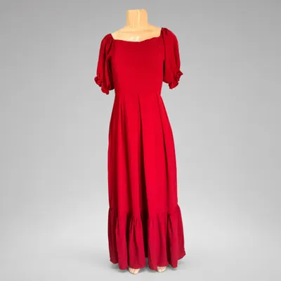 Vestido Vermelho Elegante