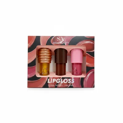Kit Brilho Labial 3 Cores
