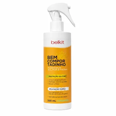 Proteção solar spray bem compostadinho