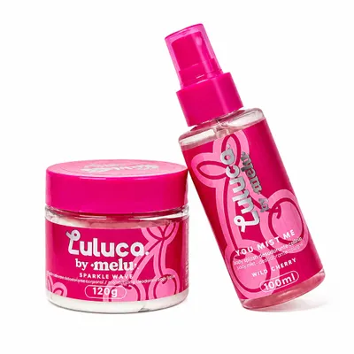 Creme Corporal e Body Splash Wild Cherry - Melu 