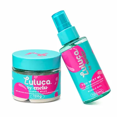 Burble Girl - Creme Corporal e Body Splash 